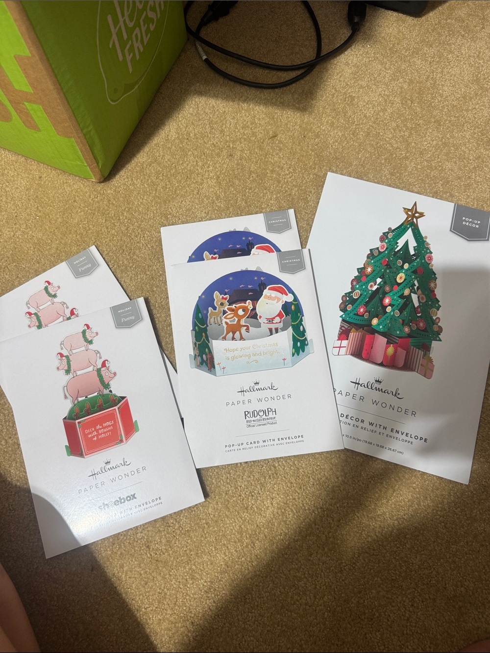 Hallmark Christmas cards